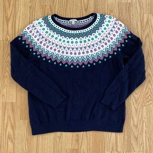 Talbots Women’s Fair Isle Sweater